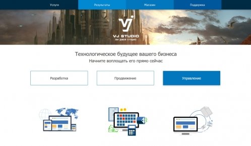Поднять оборот компании по разработке сайтов VJ Studio до 500 000 руб. в месяц