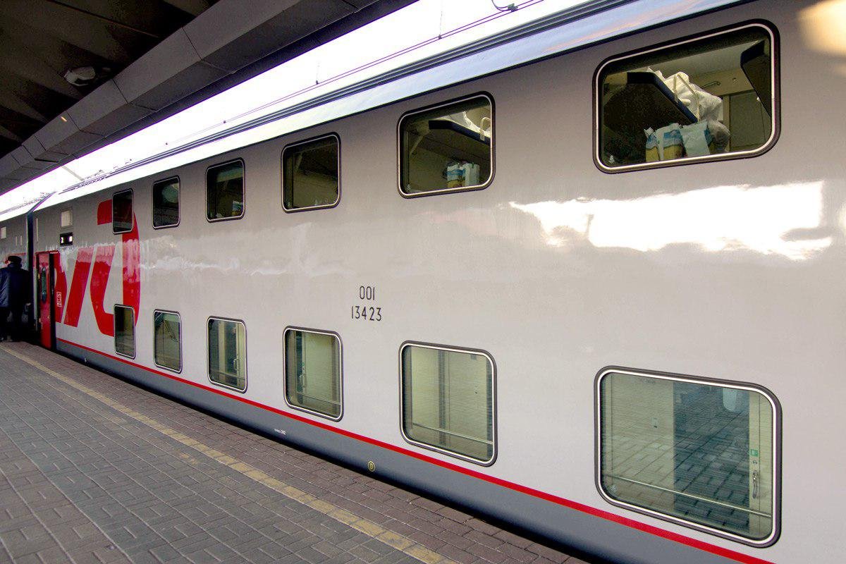 Двухэтажные поезда в адлер фото