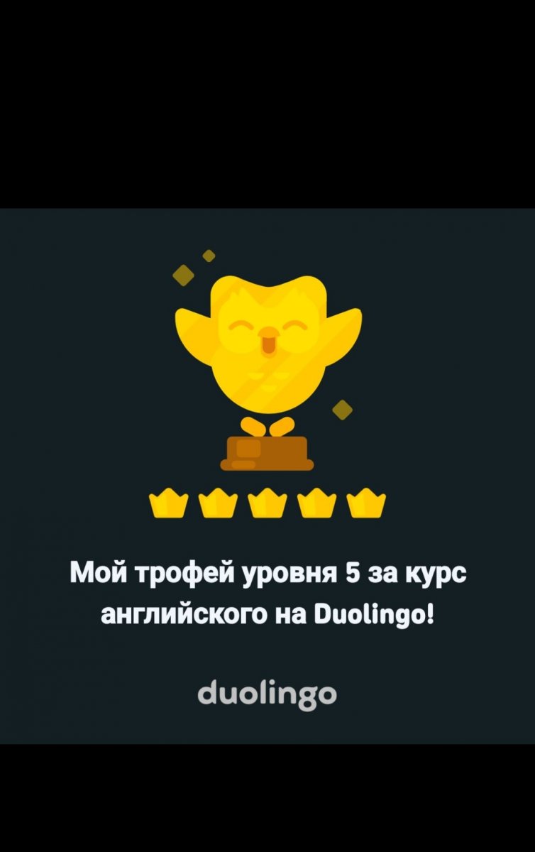 Получить LEGENDARY OWL DUOLINGO (довести все темы до уровня Легендарный)!